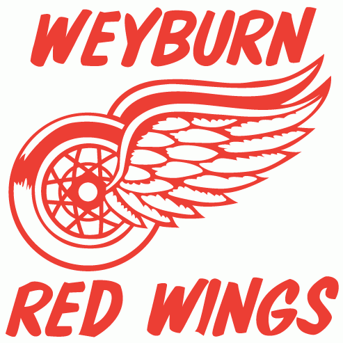 Weyburn Red Wings 1985-Pres Primary Logo iron on heat transfer...